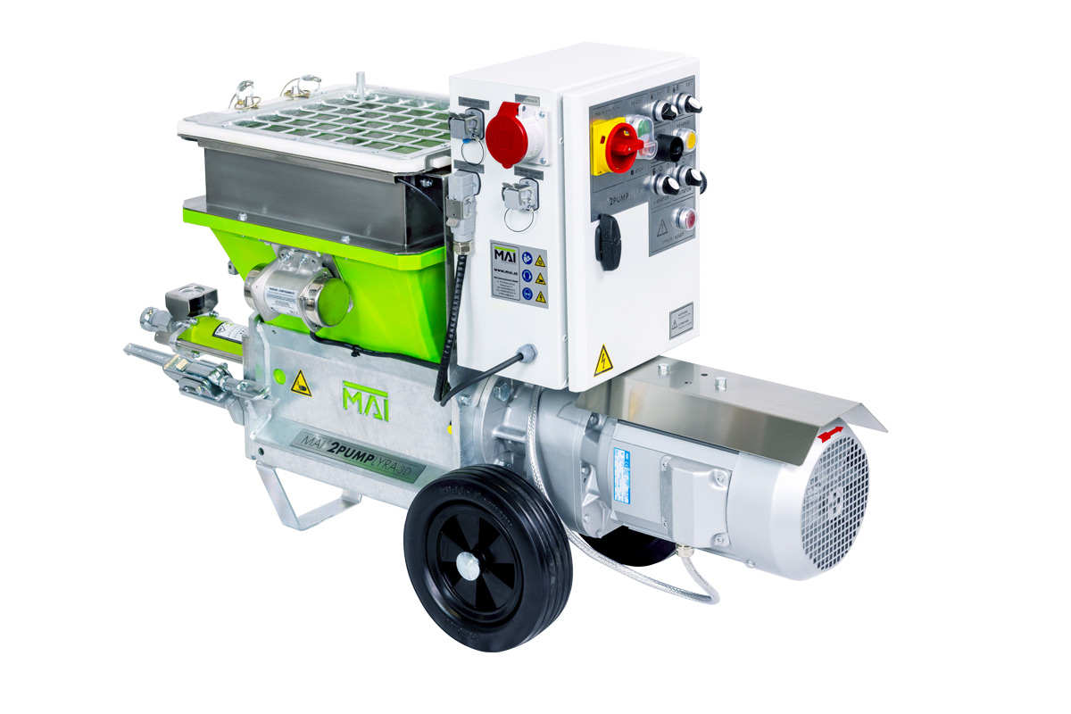 MAI®2PUMP LYRA-3D conveying pump side view