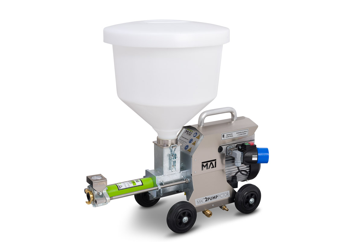 MAI®2PUMP PICTOR-3D conveying pump side view front