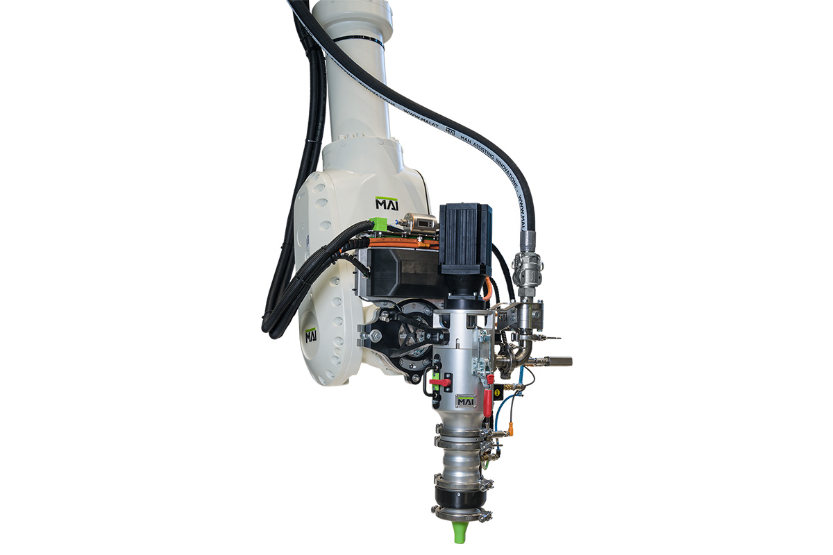 MAI®3DCP PRINTHEAD in action
