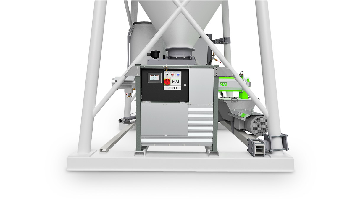 MAI®HICOMP-FC silo mixing pump front view