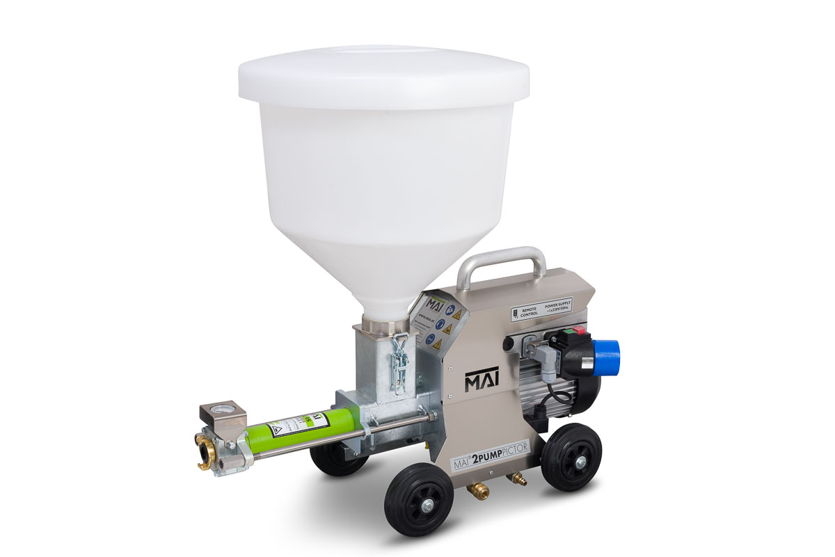 MAI®2PUMP PICTOR conveying and grouting pump side view