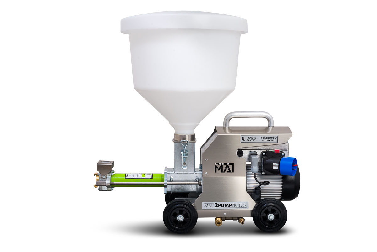 MAI®2PUMP PICTOR conveying and grouting pump front view
